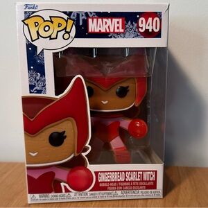 Funko Pop Marvel Gingerbread Scarlet Witch Figure